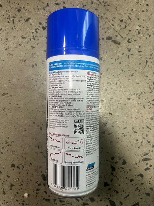 Dy-Mark Flawcheck Aerosol (Carton of 12)