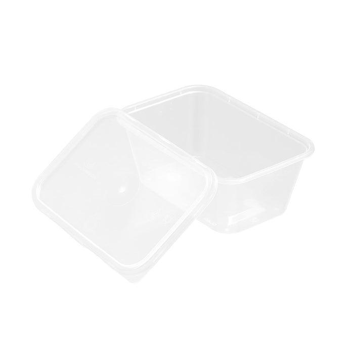 Lemon & Lime REUSABLE FOOD CONTAINER RECT 300ML 10PK