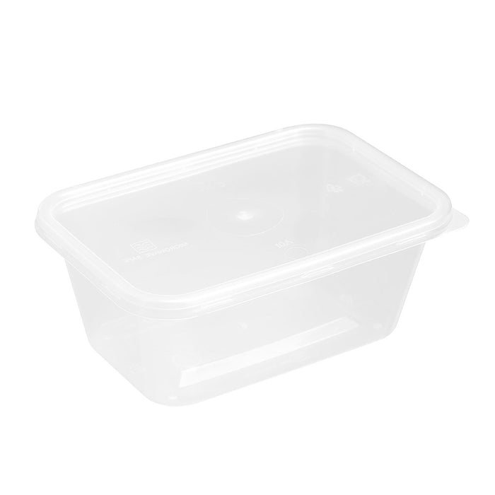 Lemon & Lime REUSABLE FOOD CONTAINER RECT 300ML VALUE 25PK