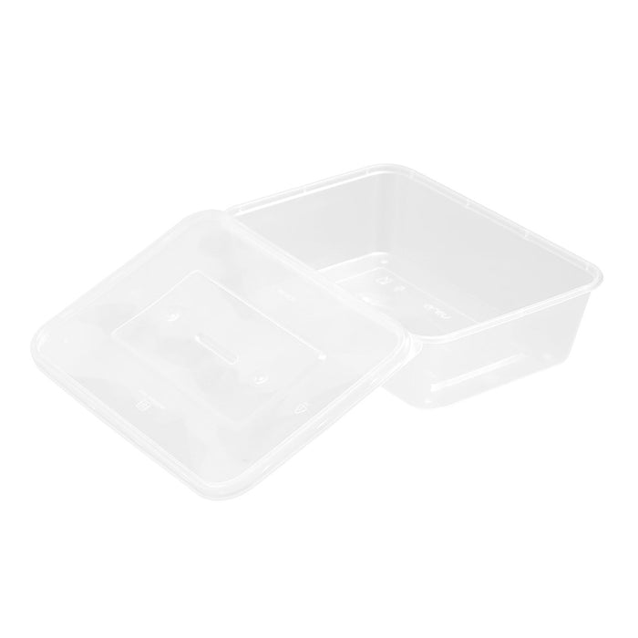 Lemon & Lime REUSABLE FOOD CONTAINER RECT 650ML VALUE 30PK