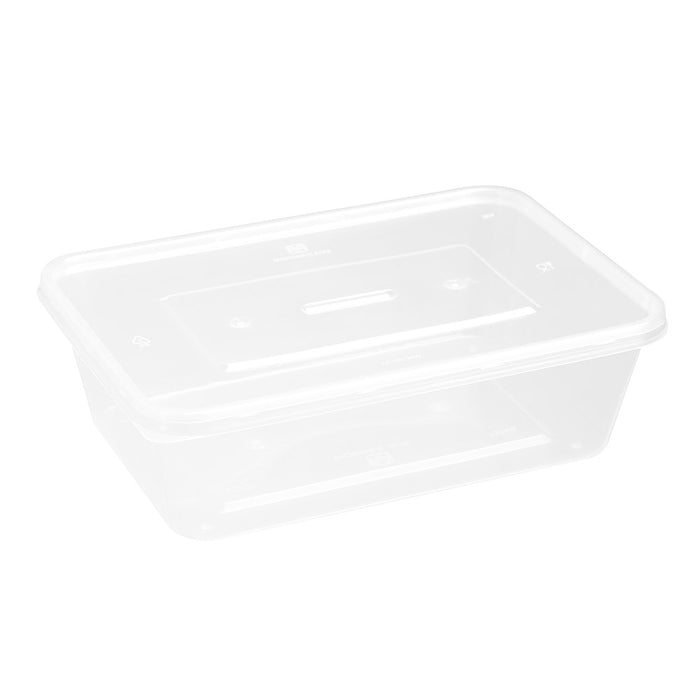 Lemon & Lime REUSABLE FOOD CONTAINER RECT 750ML VALUE 25PK