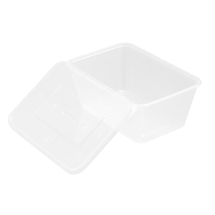 Lemon & Lime REUSABLE FOOD CONTAINER RECT 1L VALUE 25PK