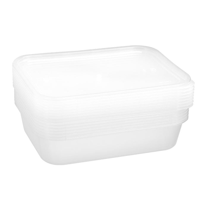 Lemon & Lime REUSABLE FOOD CONTAINER RECT 950ML 8PK
