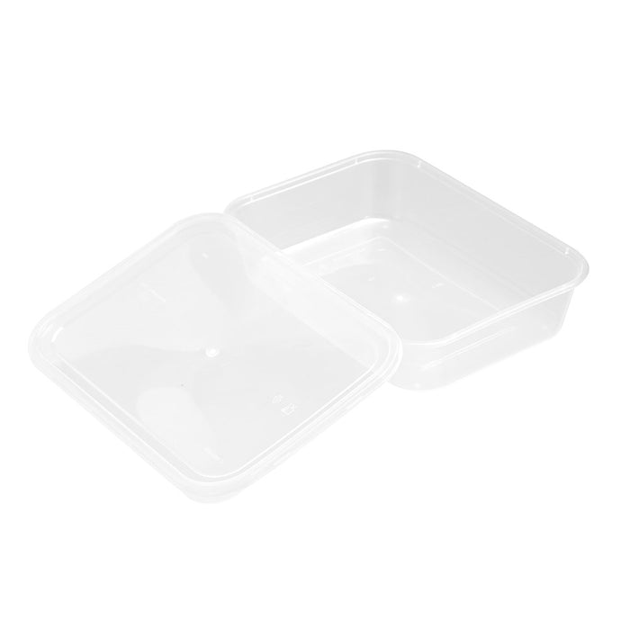 Lemon & Lime REUSABLE FOOD CONTAINER RECT 950ML 8PK