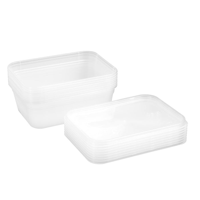 Lemon & Lime REUSABLE FOOD CONTAINER RECT 2L 8PK