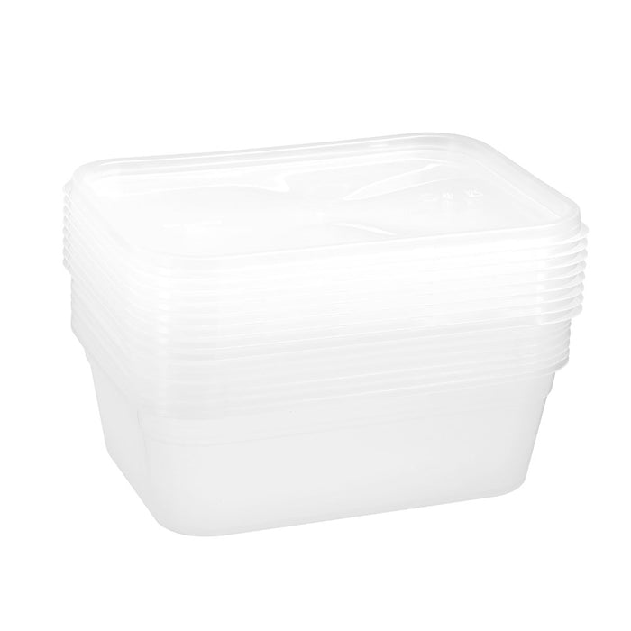 Lemon & Lime REUSABLE FOOD CONTAINER RECT 2L 8PK