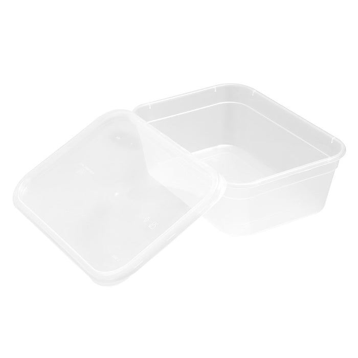 Lemon & Lime REUSABLE FOOD CONTAINER RECT 2L 8PK