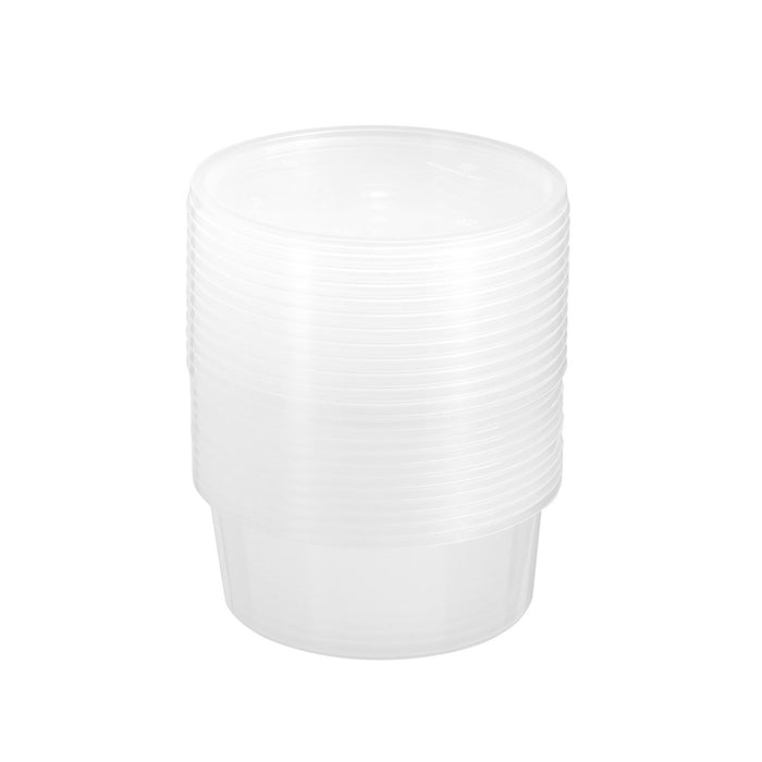 Lemon & Lime REUSABLE FOOD CONTAINER RND 300ML 12PK