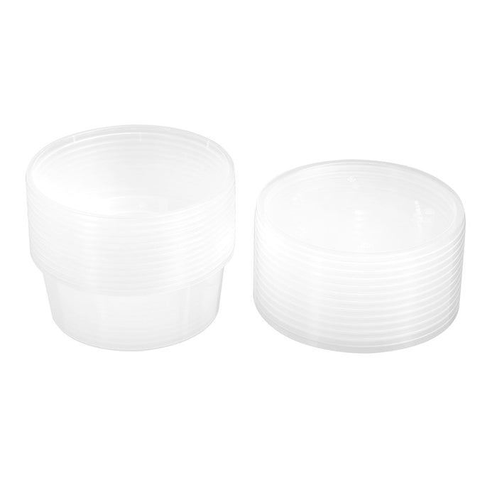 Lemon & Lime REUSABLE FOOD CONTAINER RND 300ML 12PK