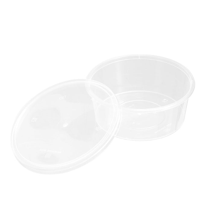 Lemon & Lime REUSABLE FOOD CONTAINER RND 300ML 12PK