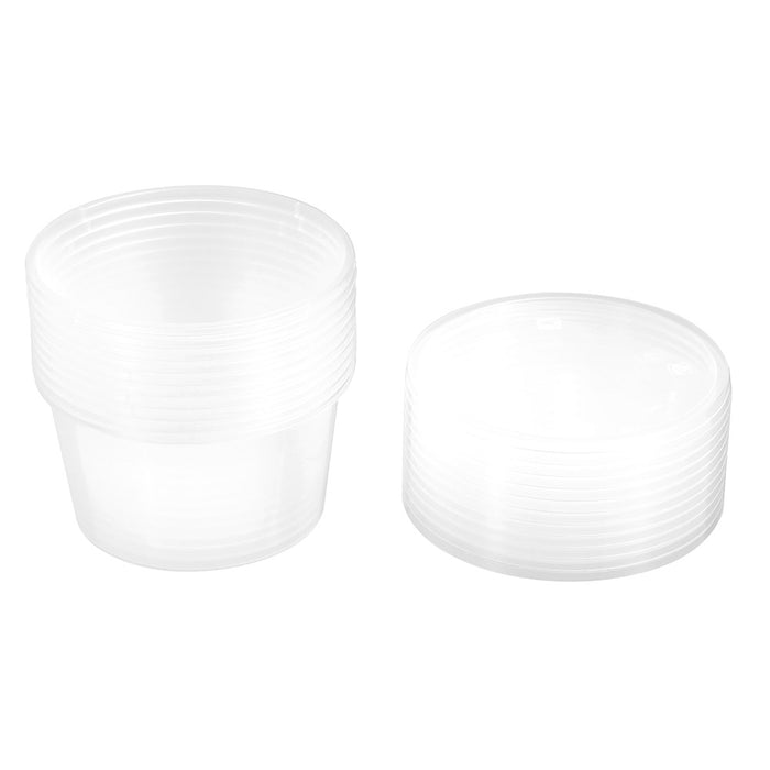 Lemon & Lime REUSABLE FOOD CONTAINER RND 500ML 10PK