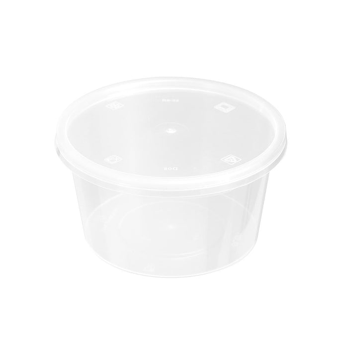 Lemon & Lime REUSABLE FOOD CONTAINER RND 500ML 10PK