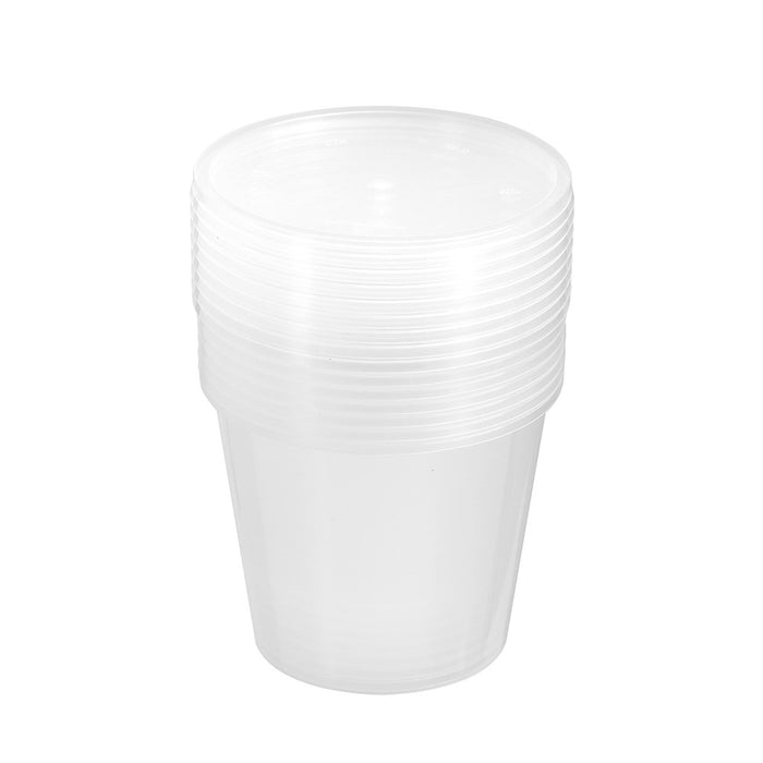 Lemon & Lime REUSABLE FOOD CONTAINER RND 700ML 8PK