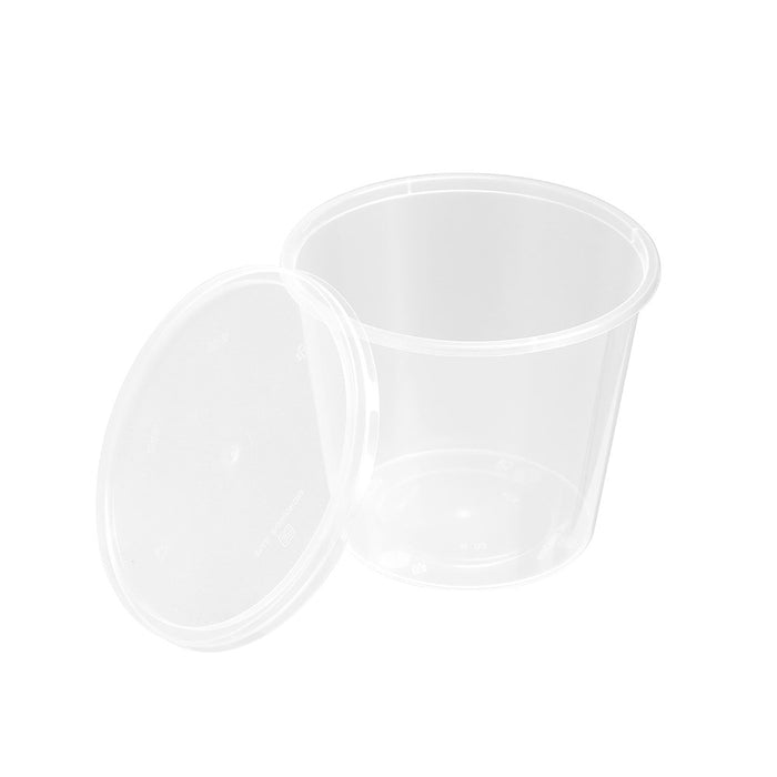 Lemon & Lime REUSABLE FOOD CONTAINER RND 700ML 8PK