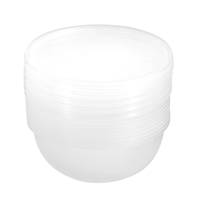 Lemon & Lime REUSABLE FOOD CONTAINER RND 1050ML 10PK