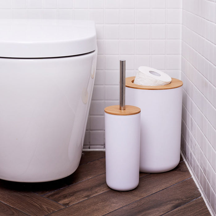 Boxsweden Bano Bathroom Set 6Pc White In Box