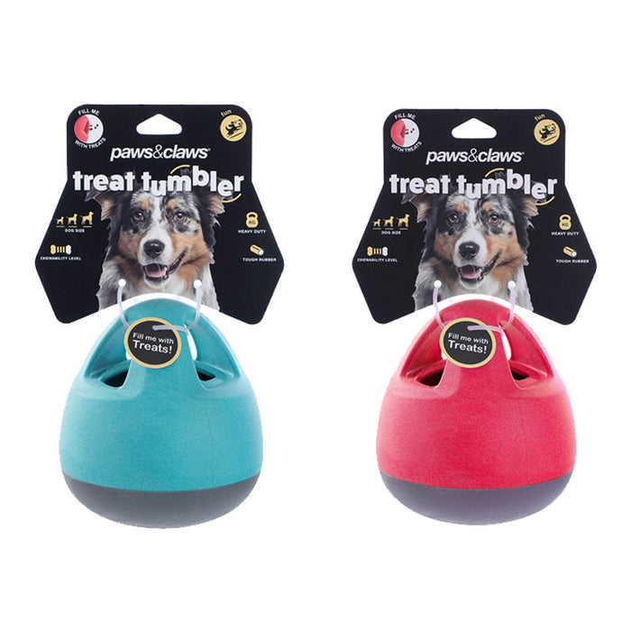 Paws & Claws TUMBLER TREAT TOY COLS 13X14.3CM