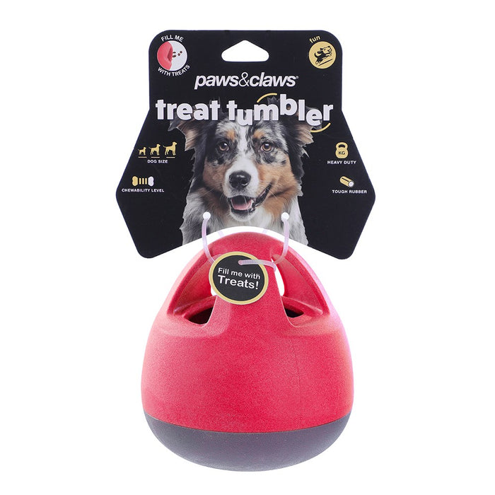Paws & Claws TUMBLER TREAT TOY COLS 13X14.3CM