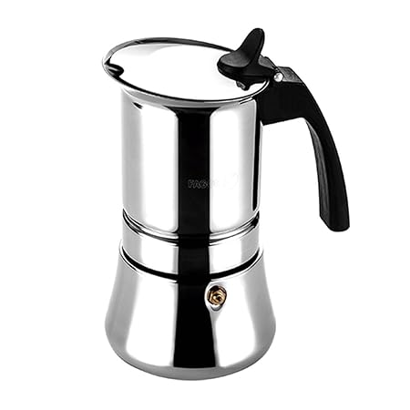 "ETNICA" 6 CUP S/S ESPRESSO MAKER