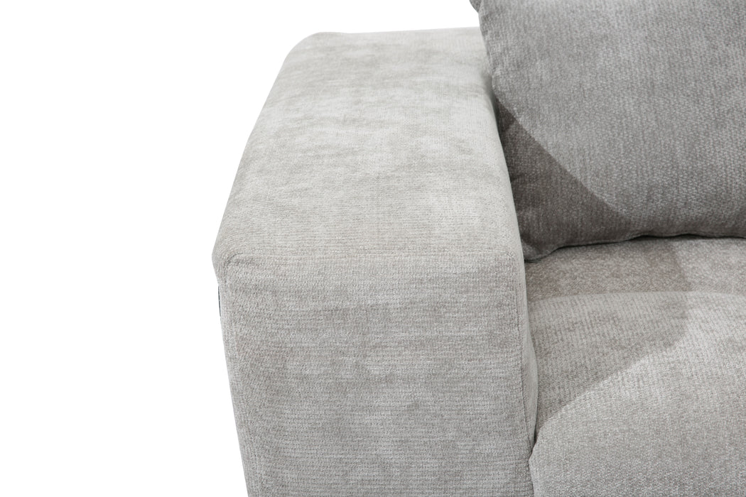 Experience flexible comfort with our modular sofa. Crafted from durable tech fabric, its configurable modules and complementary ottomans effortlessly adapt to any space—from living rooms and conference areas to hotel lounges.