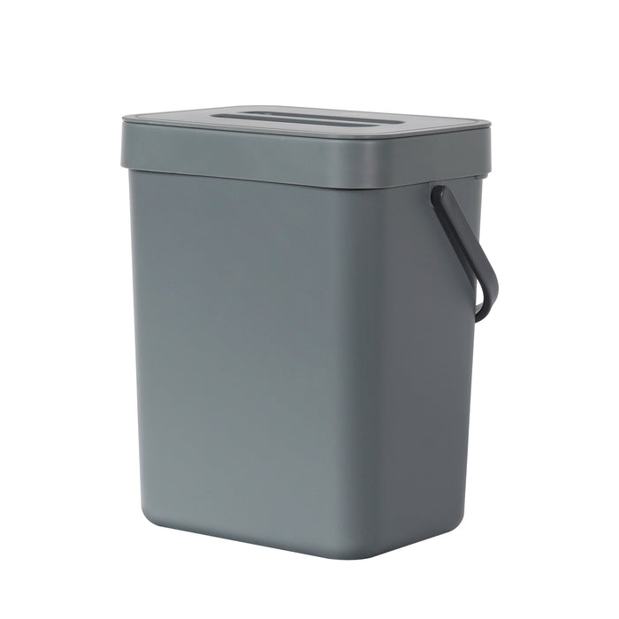 Puro Compost Bin with Lid - Lime 5L / 1.32 Gal