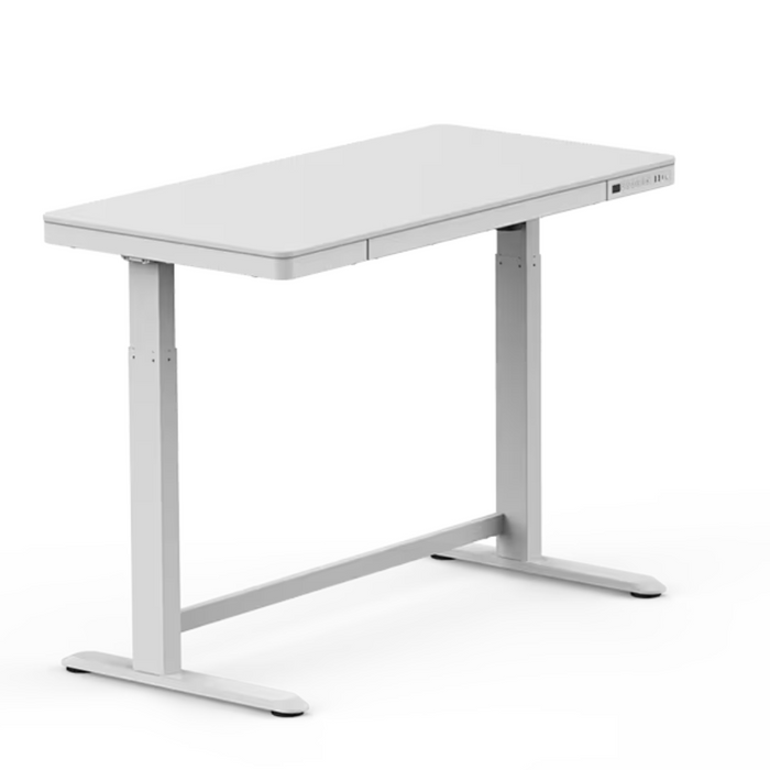 Flexispot EW8 Standing Desk with Drawer White Advanced Single-Motor Height Adjustable Desk