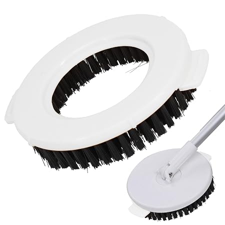 Microfibre Spin Mop Scrubbing Brush