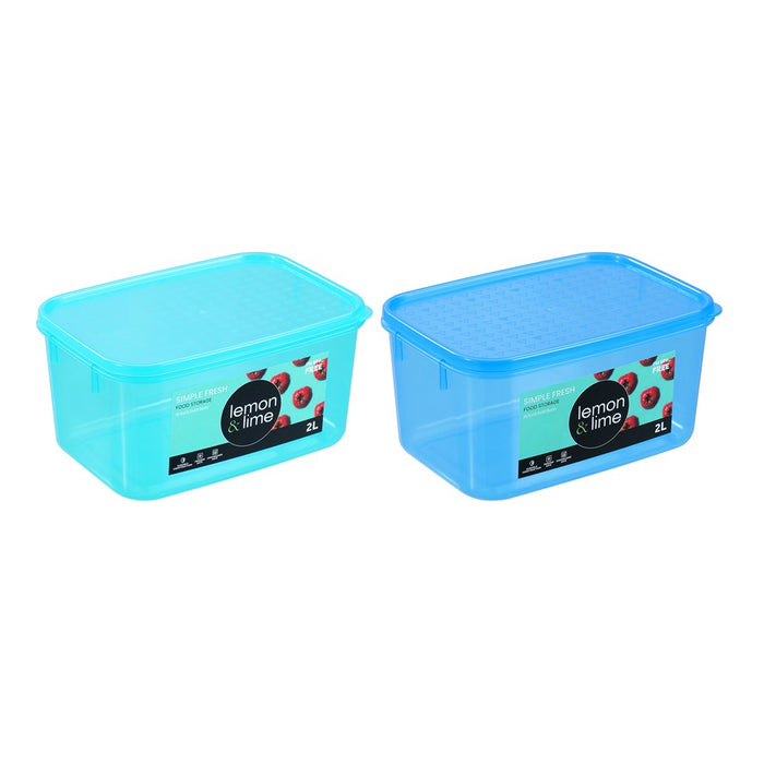 Lemon & Lime SIMPLE FRESH FOOD CONTAINER 2L 19.5X13.5X10.5CM