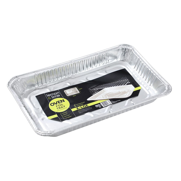 Lemon & Lime FOIL X-LGE OVEN TRAY 52X33X5.5CM