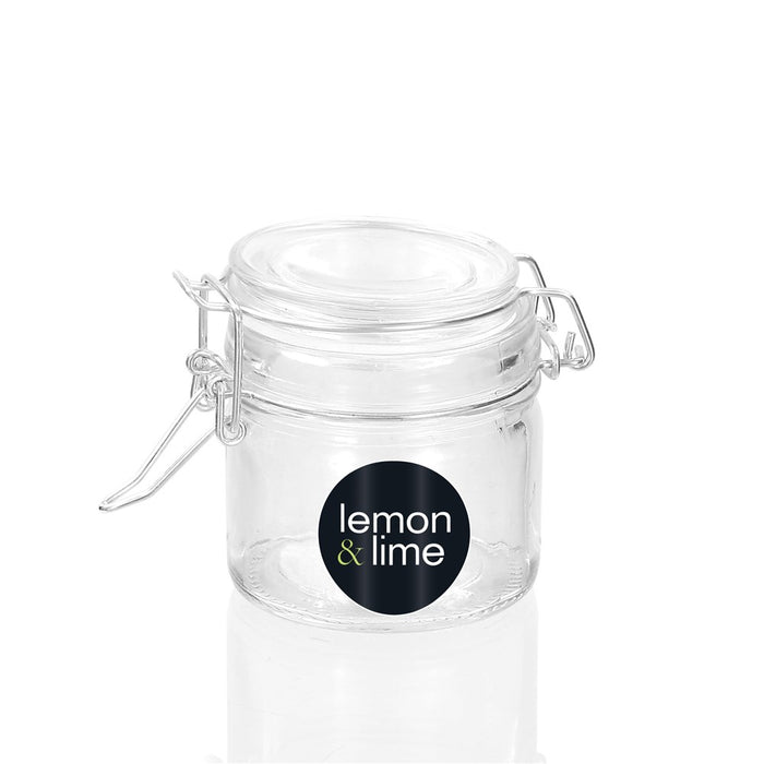 Lemon & Lime FRESCO GLASS CLIP JAR 100ML 7X7CM