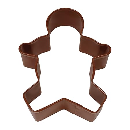 GINGERBREAD BOY 9CM BROWN