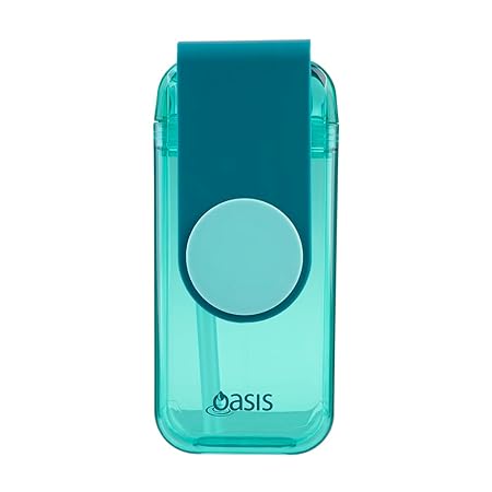 KID'S TRITAN JUICE BOX W/ STRAW 300ML GREEN