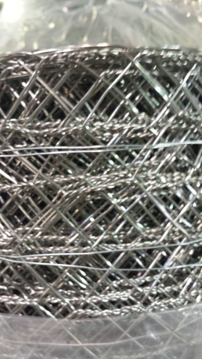 Premium 304 Stainless Steel Hex Mesh - 1.2mm Wire, 50mm Aperture, 450mm Width, 50m Roll - Bulk Discounts Available