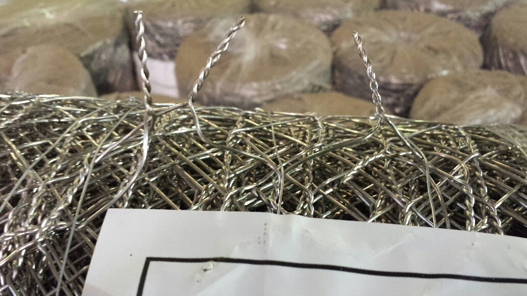 Premium 304 Stainless Steel Hex Mesh - 1.2mm Wire, 50mm Aperture, 450mm Width, 50m Roll - Bulk Discounts Available