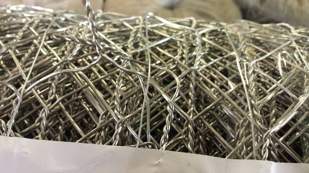 Premium 304 Stainless Steel Hex Mesh - 1.2mm Wire, 50mm Aperture, 450mm Width, 50m Roll - Bulk Discounts Available