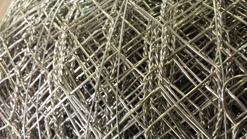 Premium 304 Stainless Steel Hex Mesh - 1.2mm Wire, 50mm Aperture, 450mm Width, 50m Roll - Bulk Discounts Available