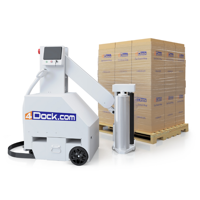 Semi-Automatic Stretch Wrapper warehouse pallet wrapping machine