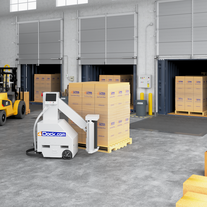 Semi-Automatic Stretch Wrapper warehouse pallet wrapping machine