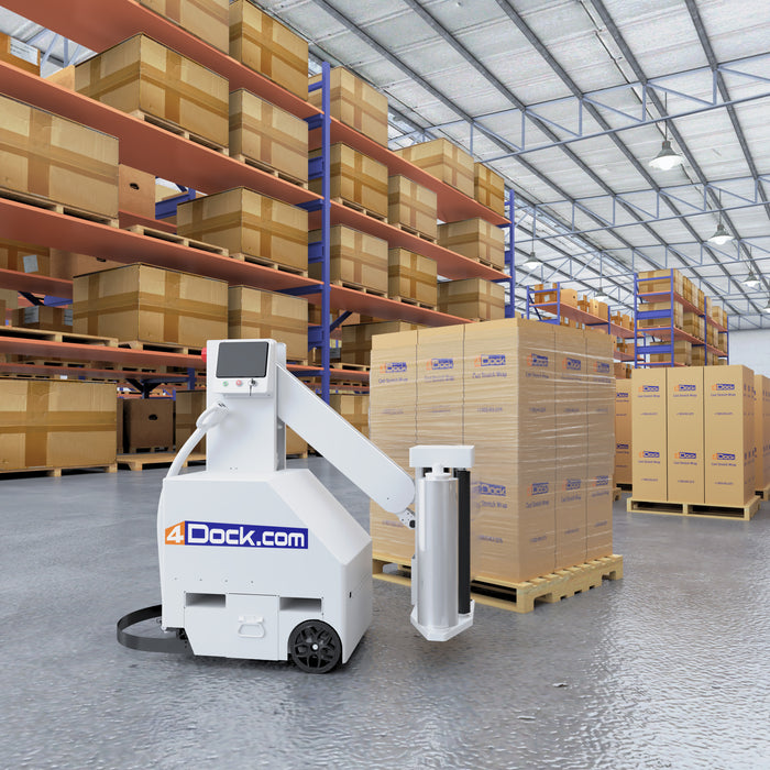 Semi-Automatic Stretch Wrapper warehouse pallet wrapping machine