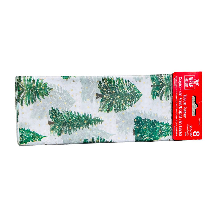 Christmas Tissue Paper 8Sheets 50.8X50.8Cm 10Asst