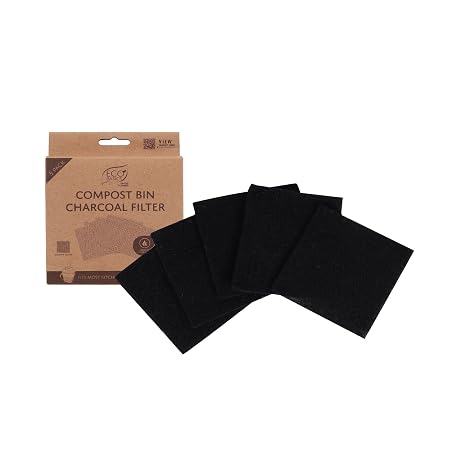 Eco Basics Compost Bin Charcoal Filter - 5Pack