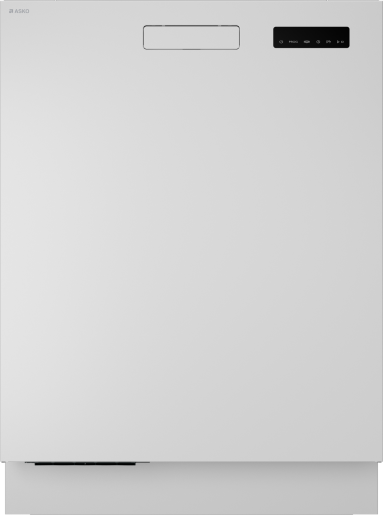 ASKO DBI364ID.W.AU 16-Place Setting Built-In Classic Dishwasher (White)