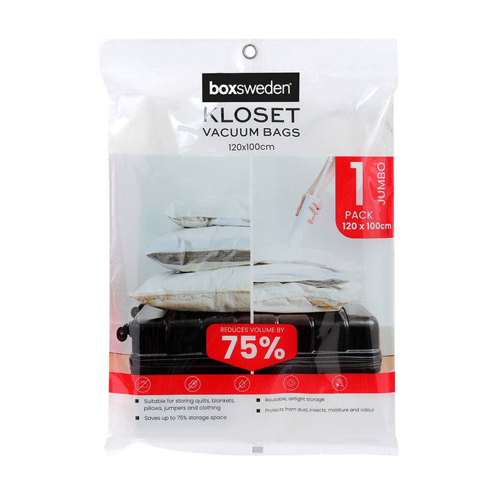 Boxsweden Kloset Vac Storage Bag Jumbo 120X100Cm
