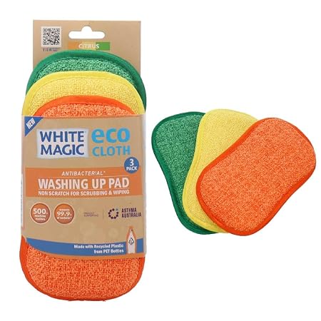 Washing Up Pad 3pack Citrus