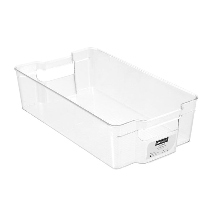 Boxsweden Crystal Stackable Basket 37X21.5X10Cm
