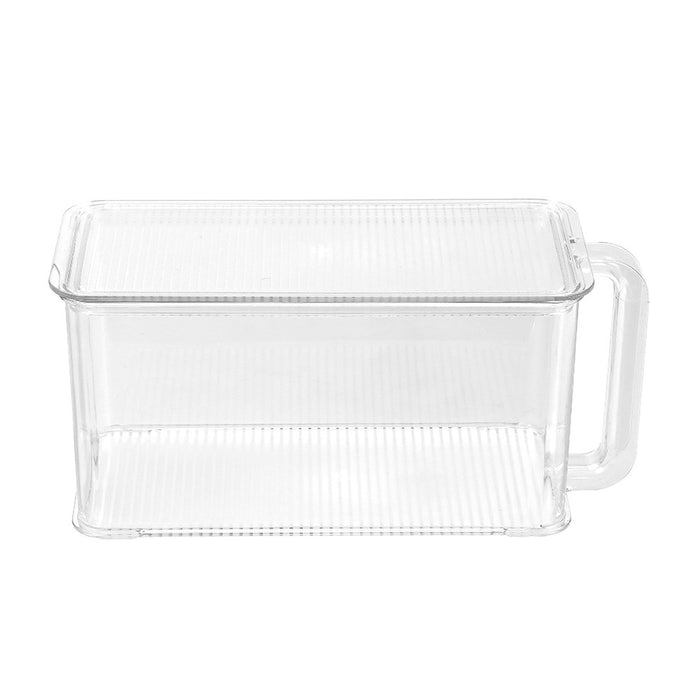 Boxsweden Crystal Easy Access Storer W/Lid 4.5L 13X32X15Cm