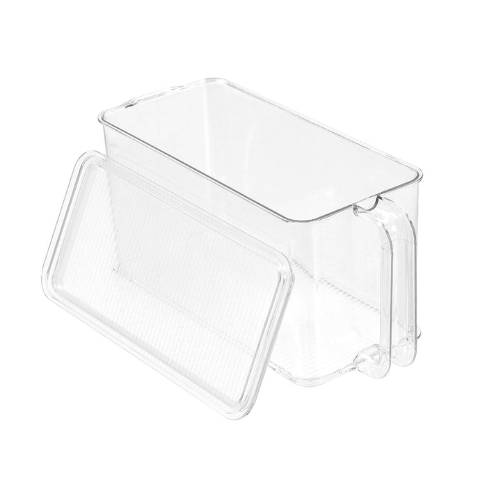 Boxsweden Crystal Easy Access Storer W/Lid 4.5L 13X32X15Cm
