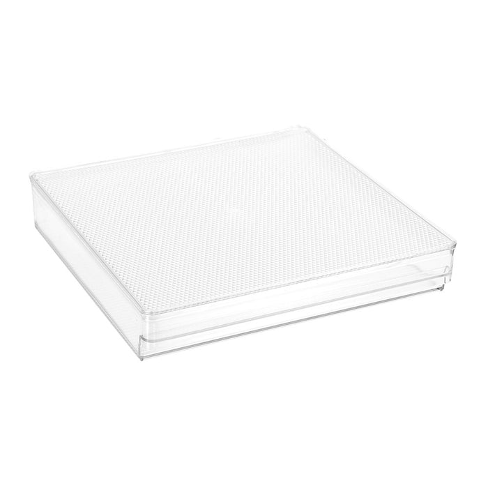 Lemon & Lime CRYSTAL FRIDGE TRAY W/LID 30X30X5.5CM
