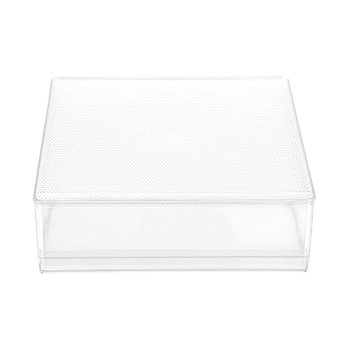 Lemon & Lime CRYSTAL FRIDGE TRAY W/LID 30X30X10.5CM