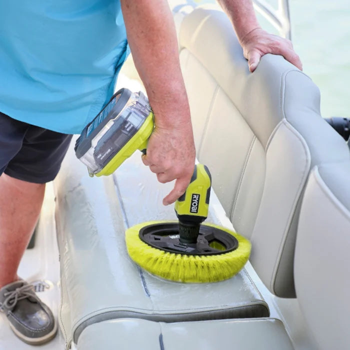 Ryobi ONE+ Cordless Compact Power Scrubber (Bare Tool) (Renewed)